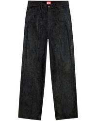 DIESEL - D-Chino-Work Coated Straight-Leg Jeans - Lyst