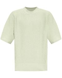 Homme Plissé Issey Miyake - Crew Neck T-Shirt - Lyst