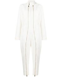 Stella McCartney - Double-Zip Tapered Jumpsuit - Lyst