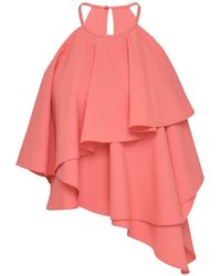 Club21 Collection - Ruffled Asymmetric Top - Lyst