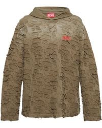 DIESEL - Sweatshirt T-Crane-Ls-Hood - Lyst
