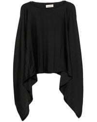 MOUTAKI - Asymmetric Cape-Style Blouse - Lyst