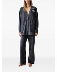 DKNY - Pyjama Met Logo-Patch - Lyst