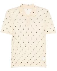 JNBY - Polka Dot Polo Top - Lyst