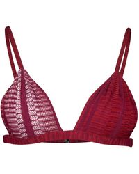 Zeus+Dione - Aphrodite Triangel Bh Met Textuur - Lyst