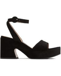 Gianvito Rossi - 55 Mm Sandalen Met Blokhak En Enkelbandje - Lyst