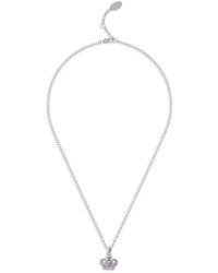 Juicy Couture - Crown-Pendant Necklace - Lyst
