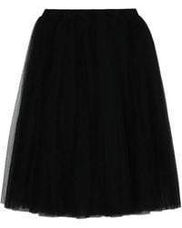 COMME DES GARÇON BLACK - Tulen Midi-Rok - Lyst