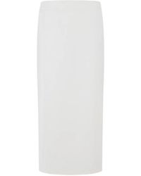 Loulou de Saison - Maxi Back Slit Skirt - Lyst