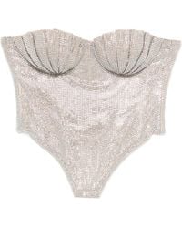 GIUSEPPE DI MORABITO - ビジュートリム コルセットトップ - Lyst