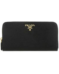 Prada - Portemonnaie mit Reißverschluss - Lyst