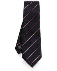 Giorgio Armani - Silk Striped Tie - Lyst
