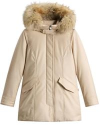 Woolrich - Fur-Trimmed Hooded Parka - Lyst