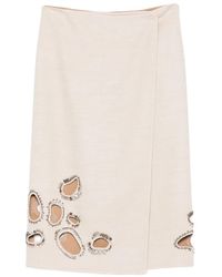 Fabiana Filippi - カットアウト スカート - Lyst