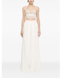 Nissa - Lace-Up Palazzo Pants - Lyst