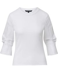 Veronica Beard - Junia Ruffled-Sleeve Blouse - Lyst