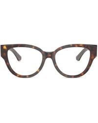 Burberry - Tortoiseshell Cat-Eye Glasses - Lyst