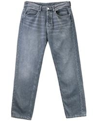 KARL LAGERFELD - Relaxed-Fit Straight-Leg Jeans - Lyst