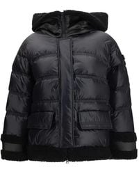 Peuterey - Faux-Fur Trim Puffer Jacket - Lyst