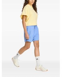 adidas - Studio Boyfriend Logo-Print T-Shirt - Lyst
