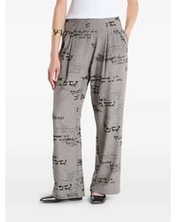 Desigual - Pantalon Plissé À Carreaux - Lyst