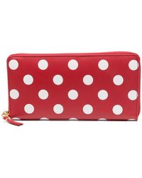 Comme des Garçons - Portemonnaie Mit Polka Dots - Lyst
