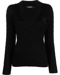 Ralph Lauren - Cable-Knit Cricket Jumper - Lyst