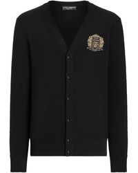 Dolce & Gabbana - Vest Met Knopen En Logo-Applicatie - Lyst
