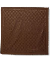 KARL LAGERFELD - Sciarpa Con Frange - Lyst