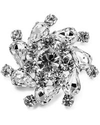 Jennifer Behr - Shereen Crystal-Embellished Brooch - Lyst