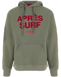 APRÈS SURF - Graphic-Print Drawstring Hoodie - Lyst