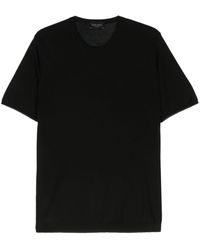 Roberto Collina - Knitted Silk T-shirt - Lyst