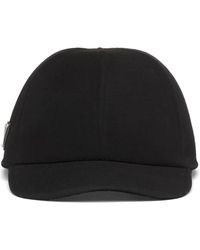 Prada - Logo Baseball Cap - Men's - Wool Felt - Lyst