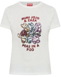 KENZO - Cotton T-Shirt - Lyst