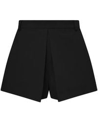 Pushbutton - Pleated A-Line Shorts - Lyst