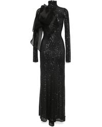 Atu Body Couture - Maxikleid Mit Pailletten - Lyst