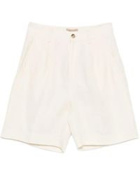 Woolrich - Geplooide Shorts - Lyst