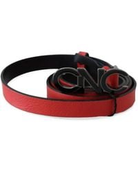 CoSTUME NATIONAL - Ceinture À Design Réversible À Logo Cnc - Lyst