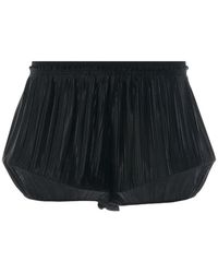 Givenchy - Geplooide Shorts Met Structuur - Lyst