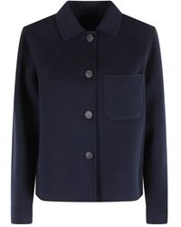 Weekend by Maxmara - Nordic Button-Fastening Shirt Jacket - Lyst