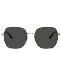 Jimmy Choo - Crystal-Embellished Sunglasses - Lyst