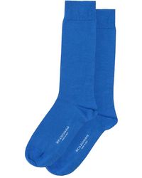 SCAROSSO - Text Print Socks - Lyst