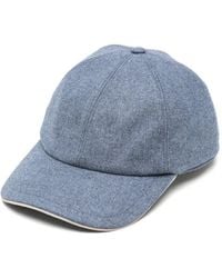 Eleventy - Panelled Curved-Peak Baseball Cap - Lyst