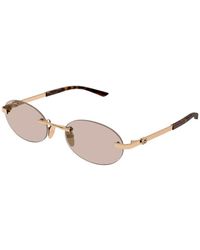 Gucci - Lunettes De Soleil Interlocking G Sans Cerclage - Lyst