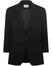 Marine Serre - Twill Blazer - Lyst