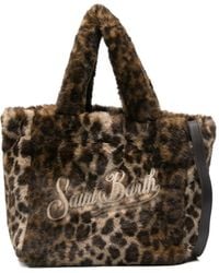 Mc2 Saint Barth - Colette Leopard-Print Tote Bag - Lyst
