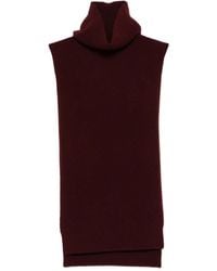 Christian Wijnants - Top con cuello alto - Lyst