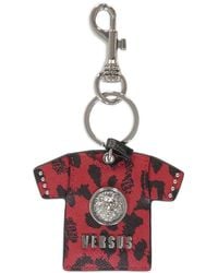 Versace - Leren Sleutelhanger - Lyst