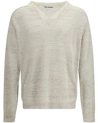 Our Legacy Sonar V-Neck Sweater in Black for Men | Lyst