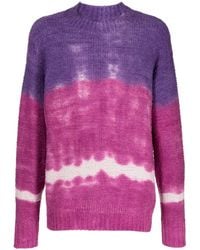 Isabel Marant - Henley Tie-Dye Sweater - Lyst